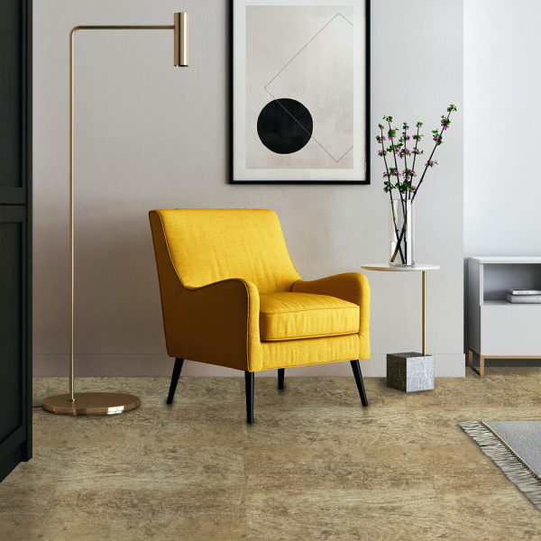 Пробковый плавающий паркет с цифровой HD печатью Робле антико